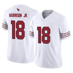 A.Cardinals #18 Marvin Harrison Jr. Player White Vapor F.U.S.E. Limited Home Game Gdoa Stitched Jerseys