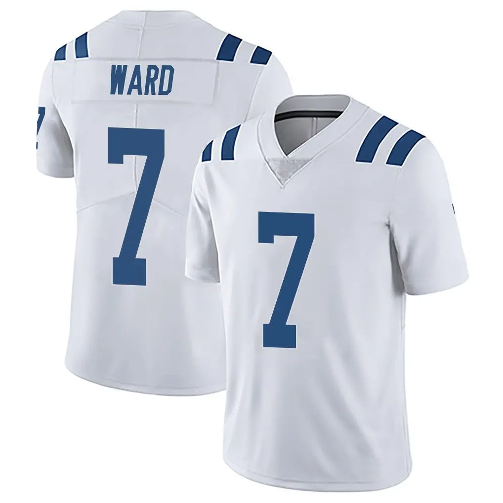 IN.Colts #7 Charvarius Ward Sr. Player White Limited Vapor Untouchable Home Game Gdoa Stitched Jerseys