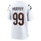C.Bengals #99 Myles Murphy Player White Home Game Gdoa Stitched Jerseys