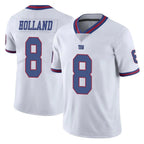 NY.Giants #8 Jevon Holland Player White Color Rush Home Game Gdoa Stitched Jerseys