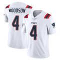 NE.Patriots #4 Craig Woodson Player White Vapor Untouchable Home Game Gdoa Stitched Jerseys