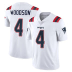 NE.Patriots #4 Craig Woodson Player White Vapor Untouchable Home Game Gdoa Stitched Jerseys