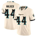 J.Jaguars #44 Travon Walker Player Natural Limited 2026 Rivalries Collection Game Gdoa Stitched Jerseys