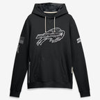 B.Bills 2026 Black Logo Pullover Hoodies Limited Game Gdoa Stitched Jerseys