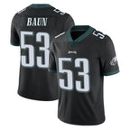 P.Eagles #53 Zack Baun Player Black Limited Vapor Untouchable Home Game Gdoa Stitched Jerseys