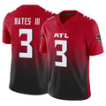 A.Falcons #3 Jessie Bates III Player Red Vapor F.U.S.E. Limited Home Game Gdoa Stitched Jerseys