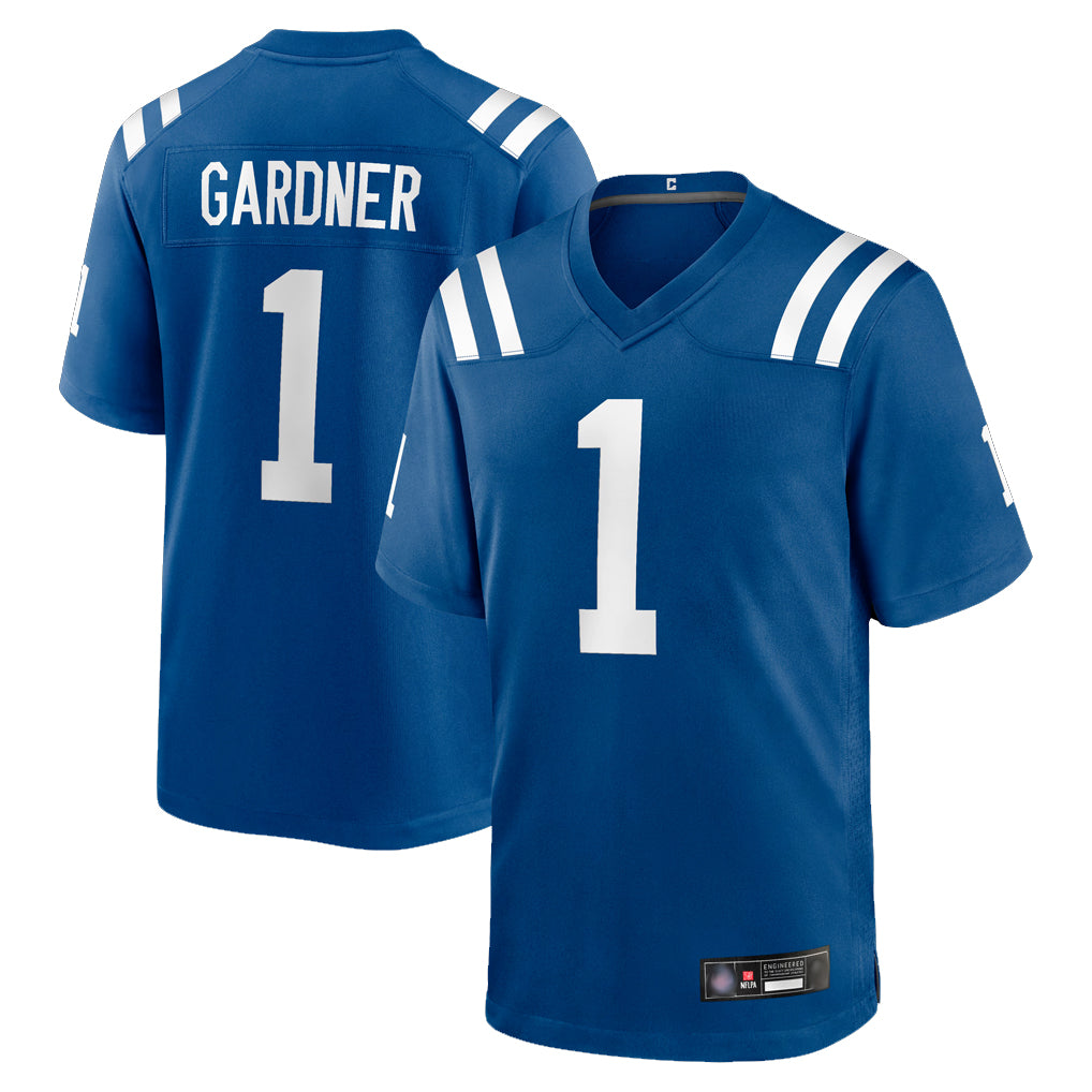 IN.Colts #1 Sauce Gardner Player Royal Home Game Gdoa Stitched Jerseys