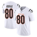 C.Bengals #80 Andrei Iosivas Player White Vapor Untouchable Limited Home Game Gdoa Stitched Jerseys