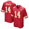 KC.Chiefs #14 Matt Araiza Player Red Home Game Gdoa Stitched Jerseys