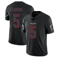 A.Falcons #5 Drake London Player Black Impact Limited Gdoa Stitched Jerseys