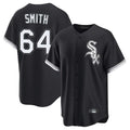 C.White Sox #64 Shane Smith Player Black Home Game Gdoa Stitched Jerseys