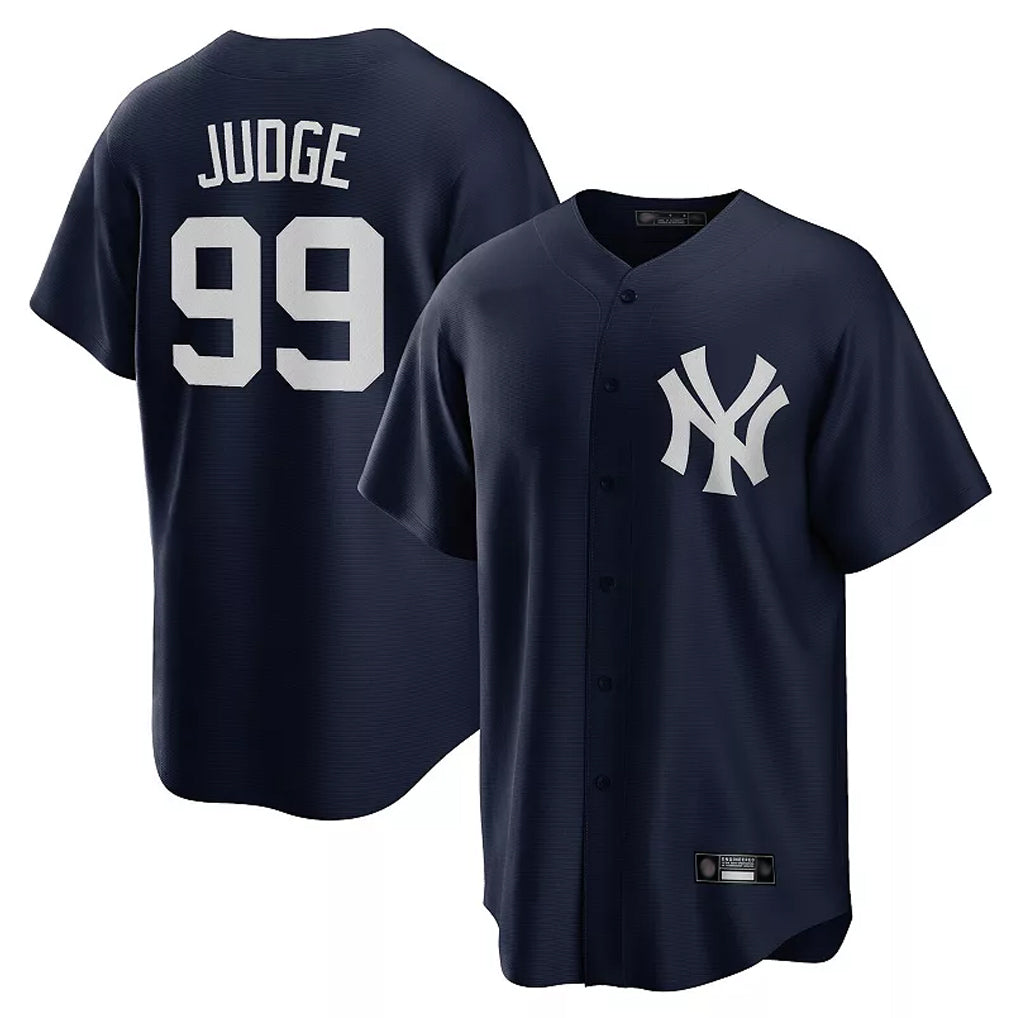NY.Yankees #99 Aaron Judge Player Navy Game Fdoa Stitched Jerseys