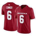 A.Cardinals #6 James Conner Player Cardinal Vapor F.U.S.E. Limited Home Game Gdoa Stitched Jerseys