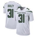 NY.Jets #31 David Bailey Player White Spotlight Home Game Gdoa Stitched Jerseys