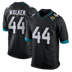 J.Jaguars #44 Travon Walker Player Black Home Game Gdoa Stitched Jerseys