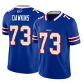 B.Bills #73 Dion Dawkins Player Royal Vapor F.U.S.E. Limited Gdoa Stitched Jerseys