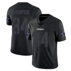 D.Cowboys #34 Jalen Thompson Player Black Impact Limited Home Game Gdoa Stitched Jerseys