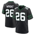 NY.Jets #26 Nahshon Wright Player Black Legacy Home Game Gdoa Stitched Jerseys