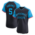 W.Nationals #5 CJ Abrams Player Navy Elite National League All-Star Game Fdoa Stitched Jerseys