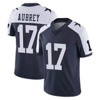 D.Cowboys #17 Brandon Aubrey Player Navy-White Limited Alternate Vapor Untouchable Home Game Gdoa Stitched Jerseys