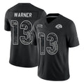 LA.Rams #13 Kurt Warner Player Black Limited 2026 Salute to Service Home Game Gdoa Stitched Jerseys