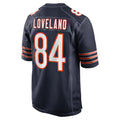 C.Bears #84 Colston Loveland Player Navy Home Game Gdoa Stitched Jerseys