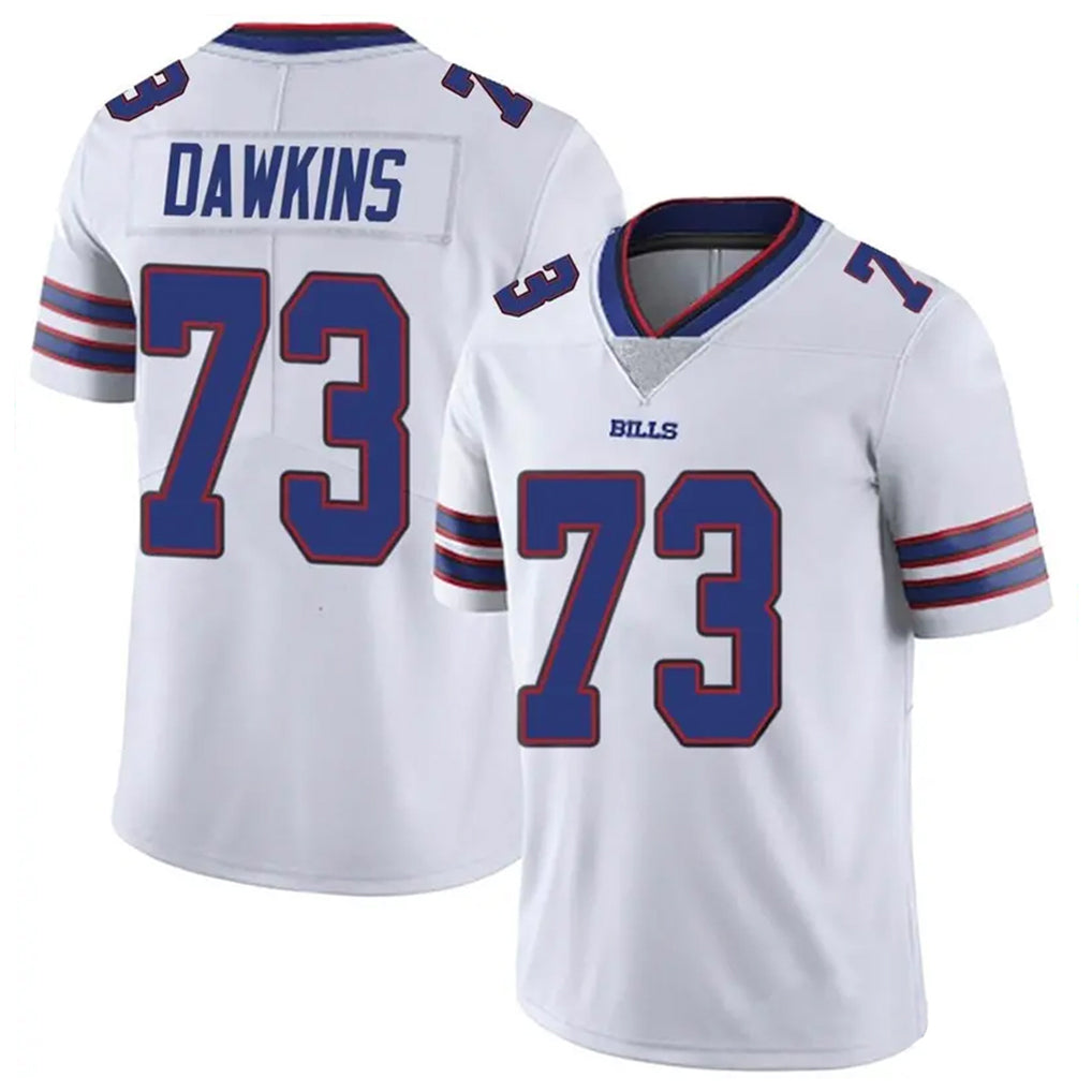 B.Bills #73 Dion Dawkins Player White Vapor Untouchable Limited Gdoa Stitched Jerseys