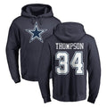 D.Cowboys #34 Jalen Thompson Player Navy Pullover Hoodies Limited Gdoa Stitched Jerseys
