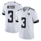 J.Jaguars #3 Jakobi Meyers Player White Vapor F.U.S.E. Limited Home Game Gdoa Stitched Jerseys