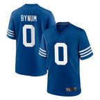 IN.Colts #0 Camryn Bynum Player Royal Limited Home Game Gdoa Stitched Jerseys