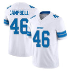 D.Lions #46 Jack Campbell Player White Limited Vapor F.U.S.E. Alternate Home Game Gdoa Stitched Jerseys