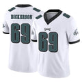 P.Eagles #69 Landon Dickerson Player White Limited Vapor F.U.S.E. Home Game Gdoa Stitched Jerseys