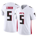 A.Falcons #5 Drake London Player White Vapor F.U.S.E. Limited Home Game Gdoa Stitched Jerseys