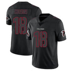 A.Falcons #18 Kirk Cousins Player Black Impact Limited Game Gdoa Stitched Jerseys
