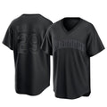 S.Mariners #29 Cal Raleigh Player Black Replica Fashion T-shirt Fdoa Stitched Jerseys