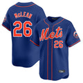 NY.Mets #26 Nolan McLean Player Royal Home Limited Fdoa Stitched Jerseys