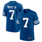 IN.Colts #7 Charvarius Ward Sr. Player Royal Limited Home Game Gdoa Stitched Jerseys