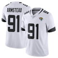 J.Jaguars #91 Arik Armstead Player White Vapor Untouchable Limited Home Game Gdoa Stitched Jerseys