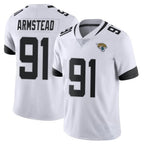 J.Jaguars #91 Arik Armstead Player White Vapor Untouchable Limited Home Game Gdoa Stitched Jerseys