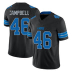 D.Lions #46 Jack Campbell Player Black Alternate Vapor F.U.S.E. Limited Home Game Gdoa Stitched Jerseys