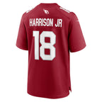 A.Cardinals #18 Marvin Harrison Jr. Player Cardinal Game Gdoa Stitched Jerseys