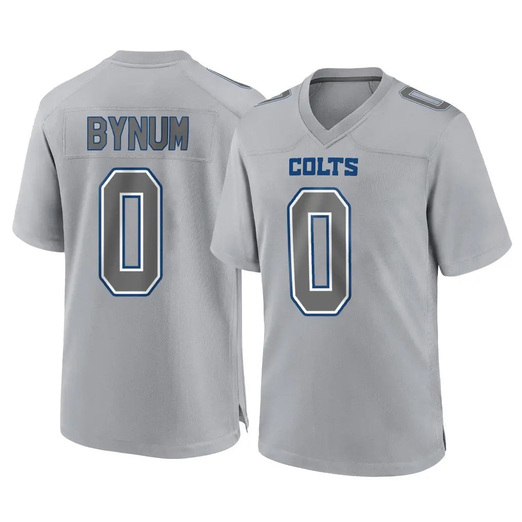 IN.Colts #0 Camryn Bynum Player Gray Atmosphere Fashion Home Game Gdoa Stitched Jerseys