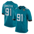 J.Jaguars #91 Arik Armstead Player Teal Home Game Gdoa Stitched Jerseys