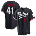 M.Twins #41 Joe Ryan Player Navy Home Game Fdoa Stitched Jerseys