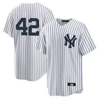 NY.Yankees #42 Mariano Rivera Player White Game Fdoa Stitched Jerseys