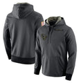 H.Texans ## Texans Blank Player Anthracite Salute to Service Performance Hoodie Gdoa Stitched Jerseys