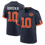 C.Bears #10 Luther Burden III Player Navy 2026 Rivalries Collection Home Game Gdoa Stitched Jerseys