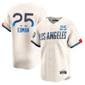 LA.Dodgers #25 Tommy Edman Player Cream City Connect Limited Home Fdoa Stitched Jerseys