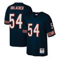 C.Bears #54 Brian Urlacher Player Navy Mitchell & Ness Legacy Replica Gdoa Stitched Jerseys