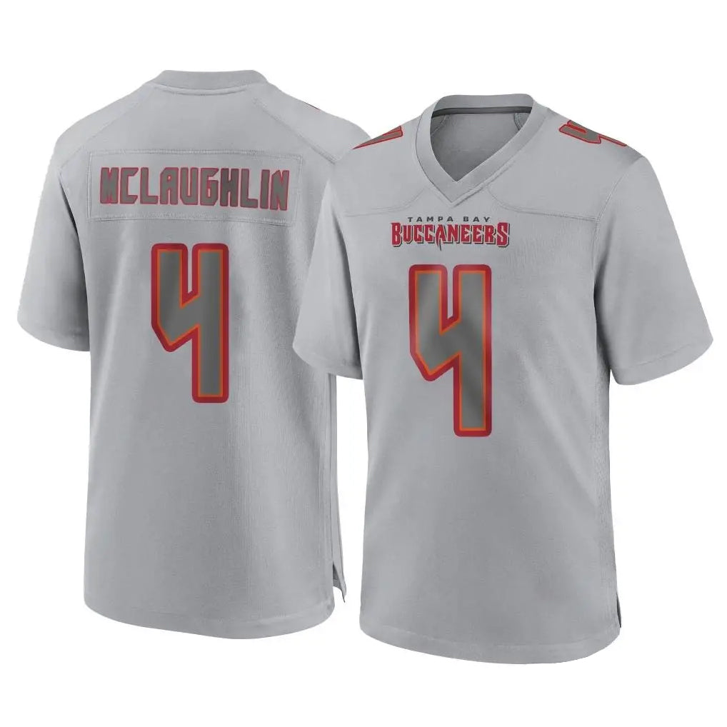 TB.Buccaneers #4 Chase McLaughlin Player Gray Atmosphere Fashion Home Game Gdoa Stitched Jerseys